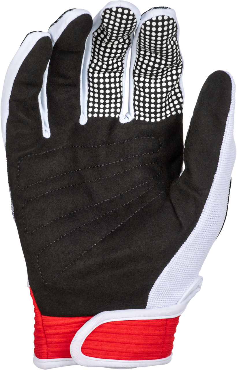FLY Racing 2025 Youth F-16 Gloves Black/Red/White