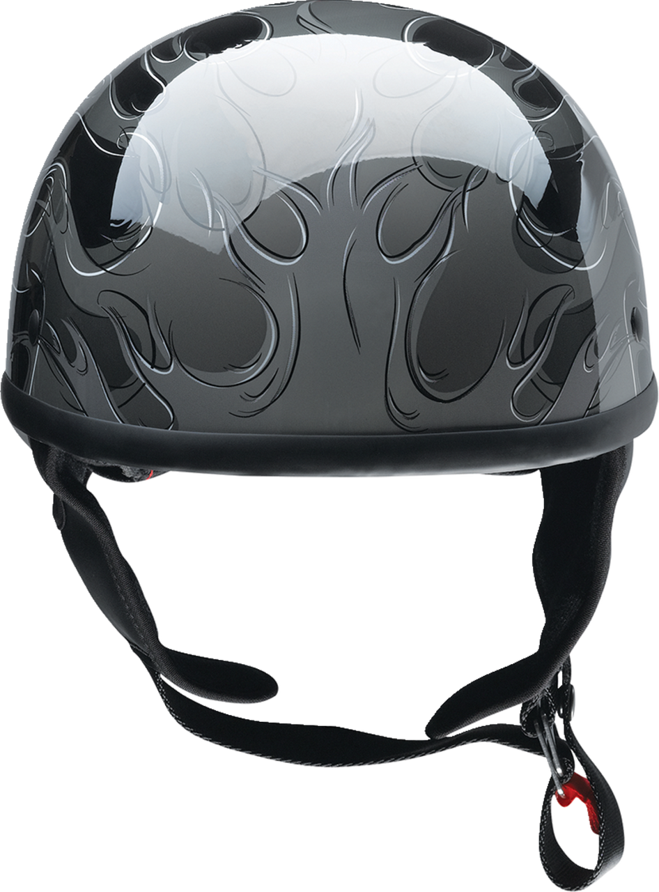 Z1R CC Beanie Hellfire Half Helmet Grey