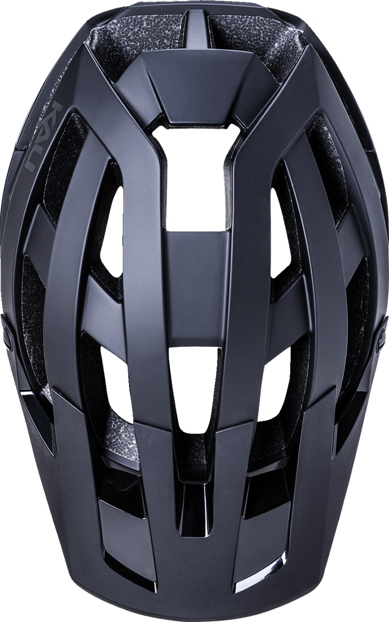 Kali Open Face Invader Bicycle Helmet Black