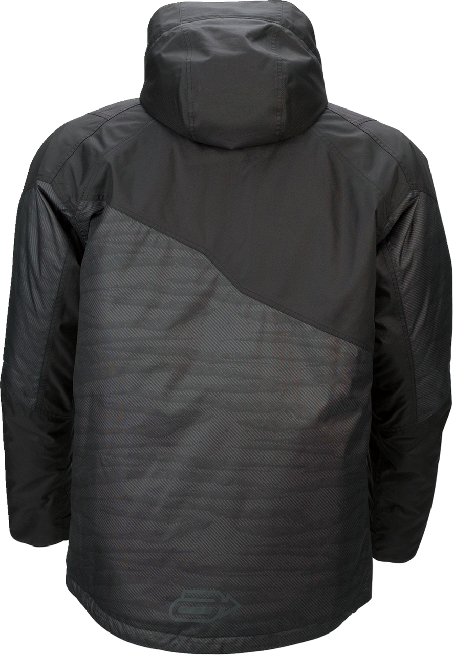 Arctiva Pivot 5 Insulated Hooded Snow Jacket - Black/Camo