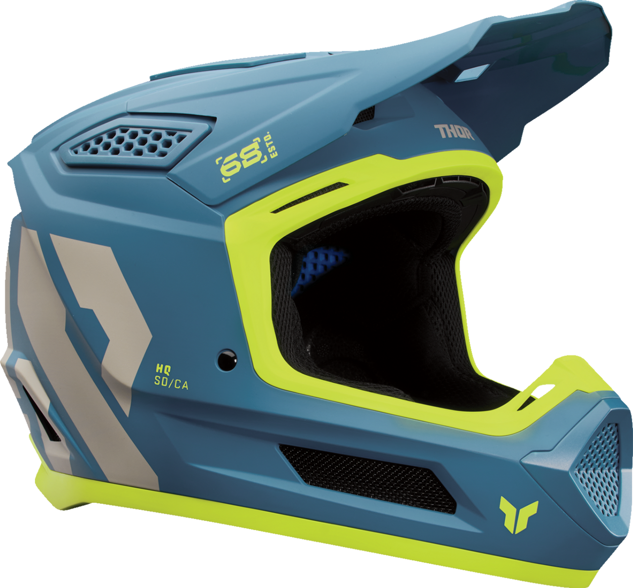 Thor 2025 Fleet Helmet Forge Blue