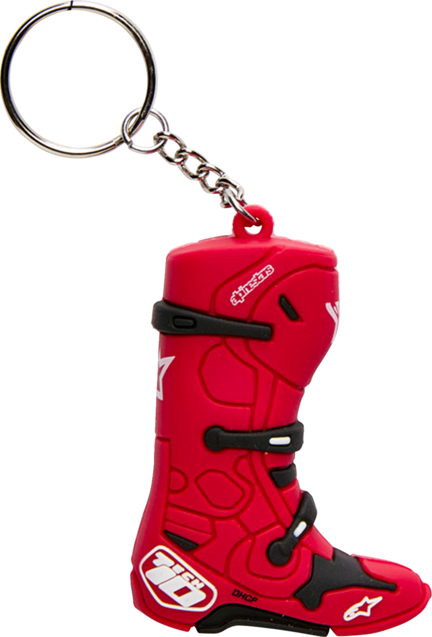 Alpinestars Tech 10 Boot Key Fob - Red