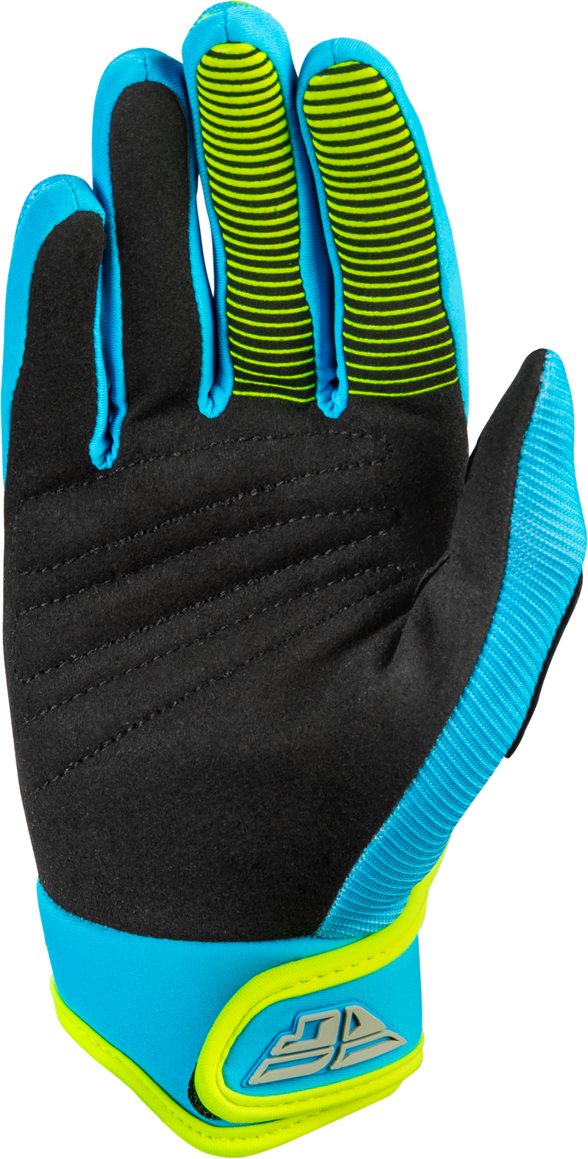 FLY Racing 2026 Youth F-16 Gloves Blue/Hi-Vis