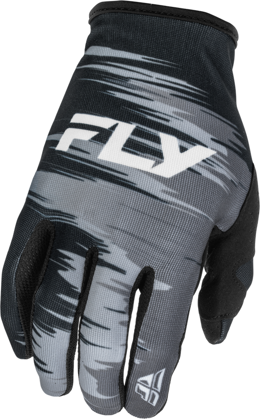 FLY Racing 2026 Youth Girls Lite Gloves Black/Grey/White