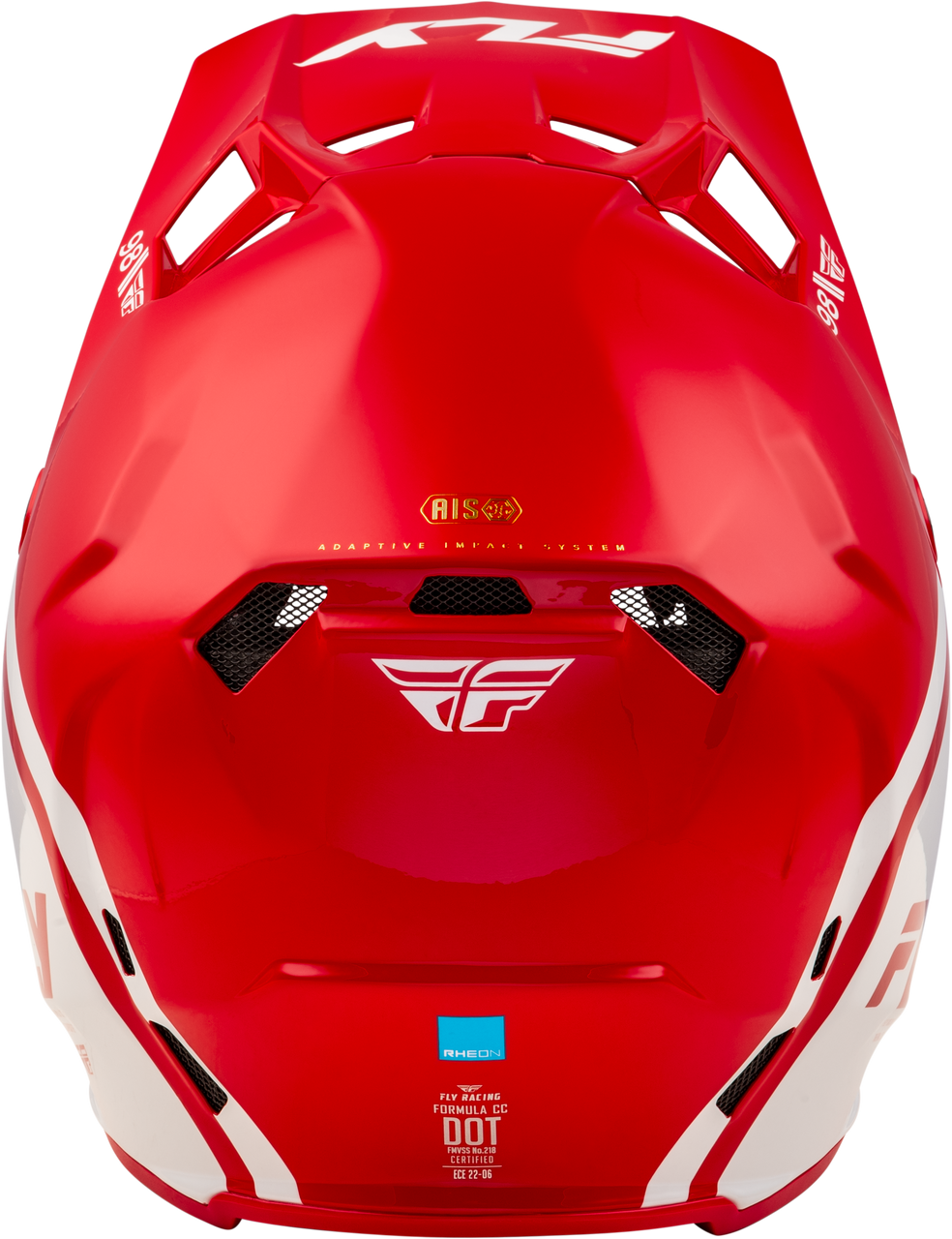 FLY Racing 2025 Youth Formula CC Objective Helmet Red/White Youth Large