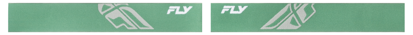 FLY Racing Youth Focus Olive/Grey with Clear Lens