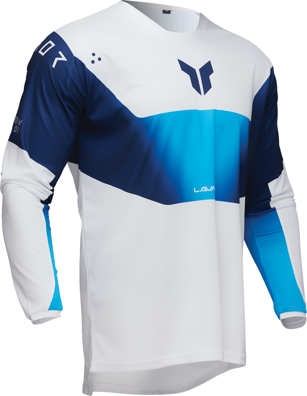 Thor 2025 LAUNCHMODE Storm Jersey Pant Combo White