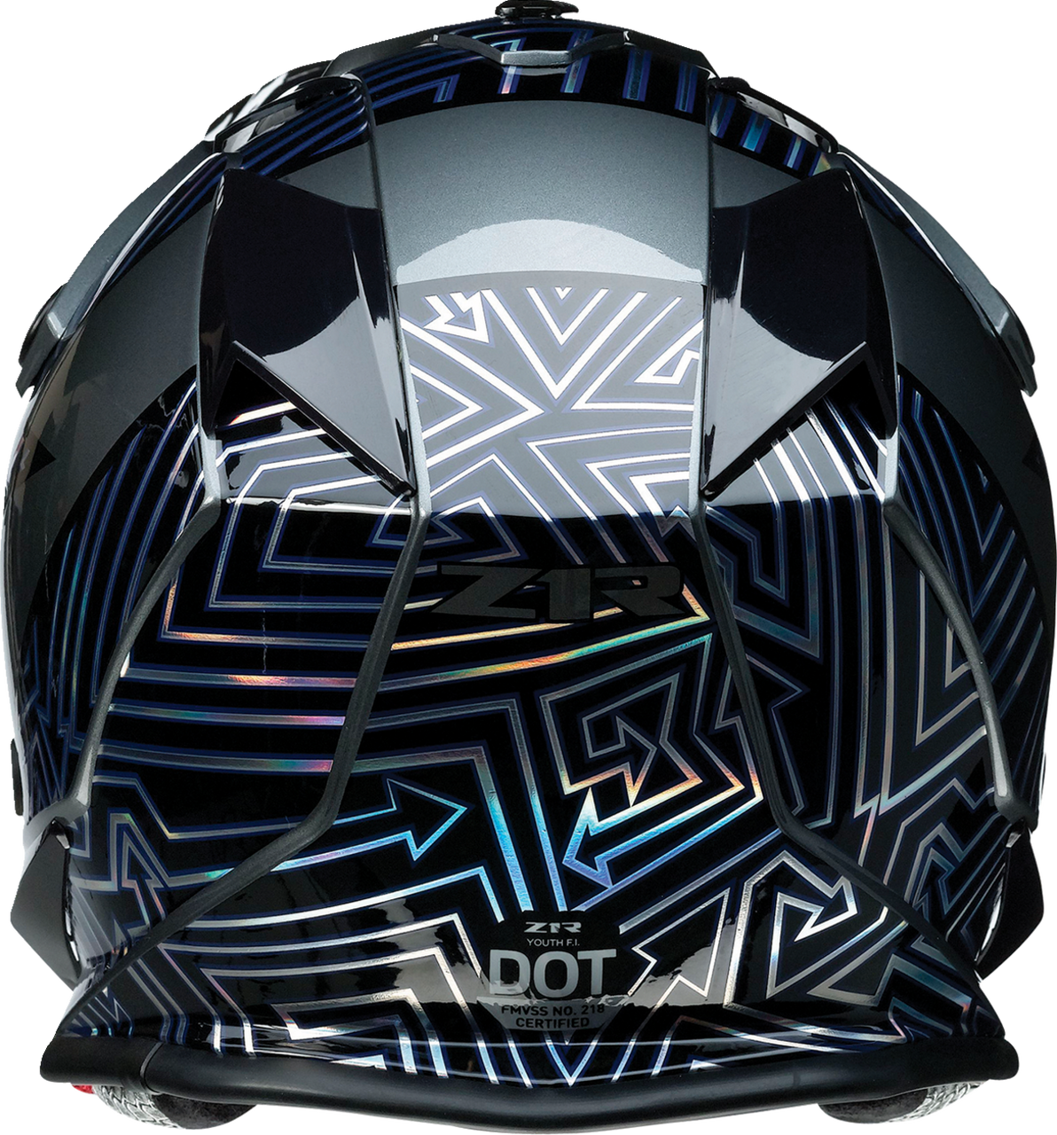 Z1R Youth F.I. Lumen MIPS Offroad Helmet Iridescent