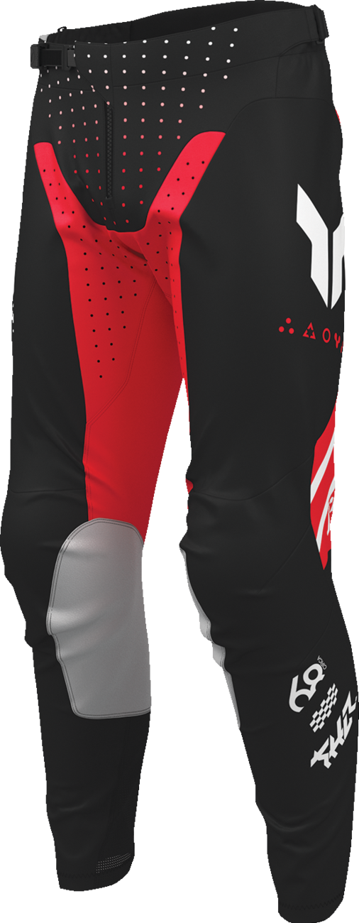Thor 2026 Launchmode Futura Black/Red Jersey Pant Combo