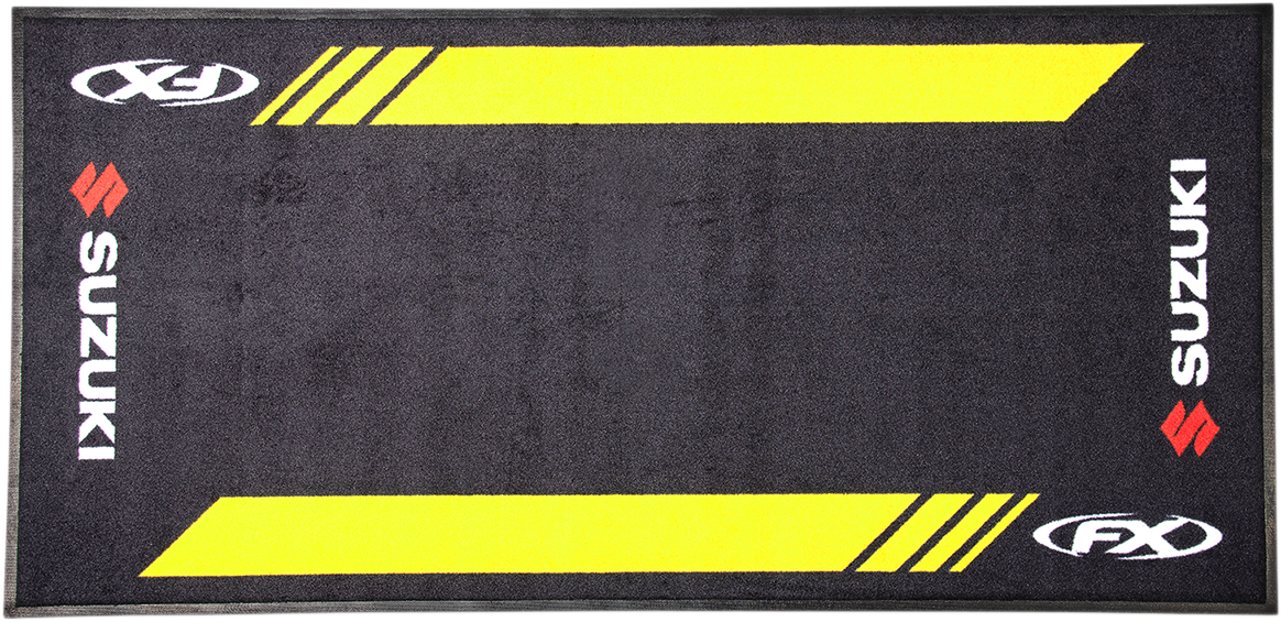 Factory Effex Bike Mat Yellow Suzuki