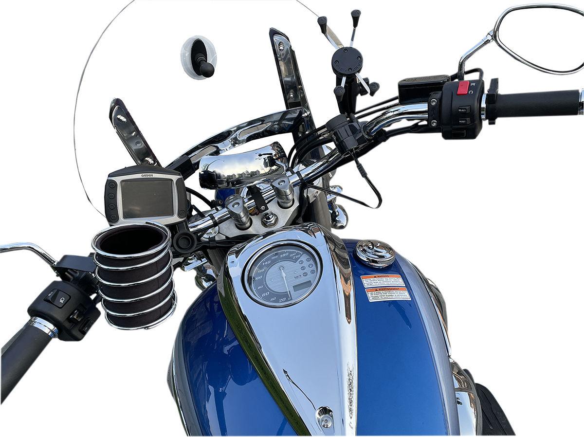 Gears Canada 100272-1 Mirror - Blind Spot - Clamp/Stick-on - Rectangle - Chrome