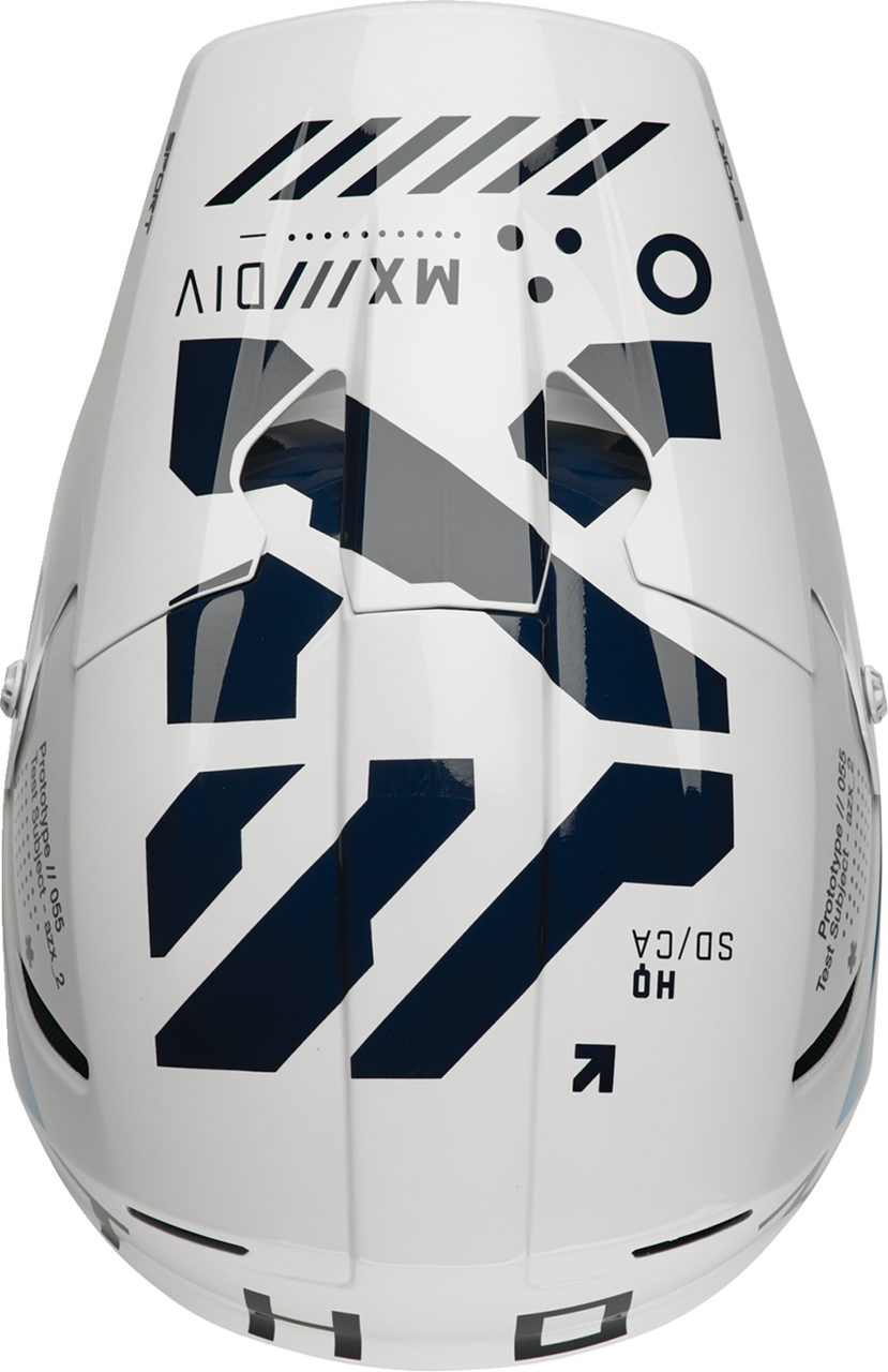 Thor 2025 Reflex Sport Strike MIPS Helmet Strike Navy/Acid