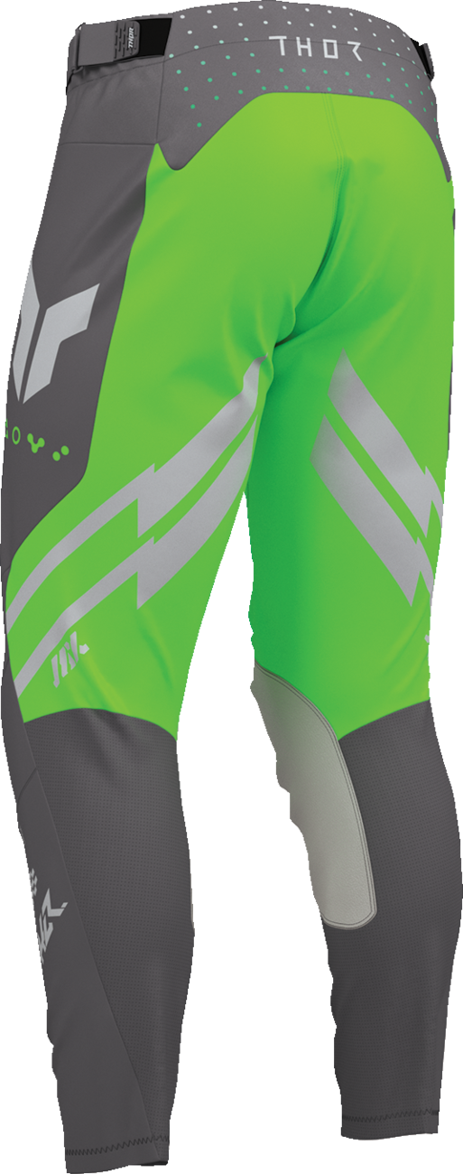 Thor 2026 Launchmode Futura Charcoal/Green Jersey Pant Combo