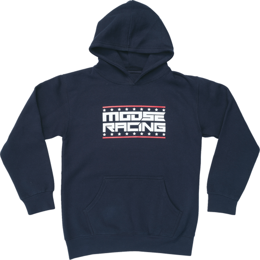 Moose Racing Youth All-American Hoodie Navy