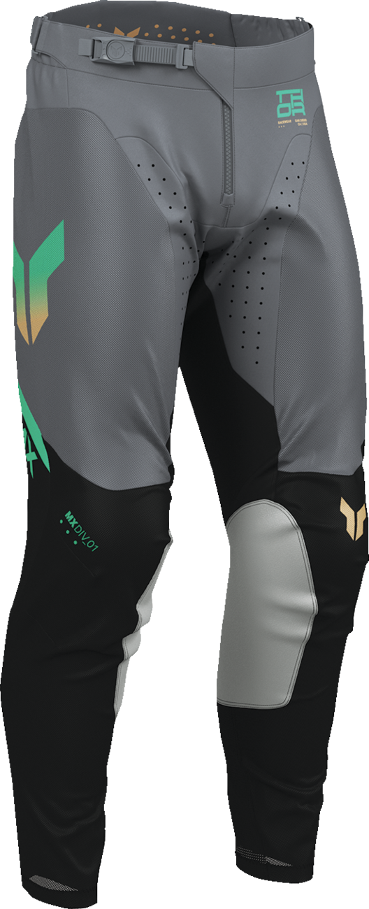 Thor 2026 Launchmode Air Raptor Black/Charcoal Jersey Pant Combo