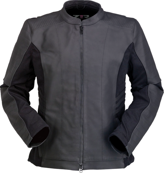 Z1R Womens Bellona Leather Jacket Black