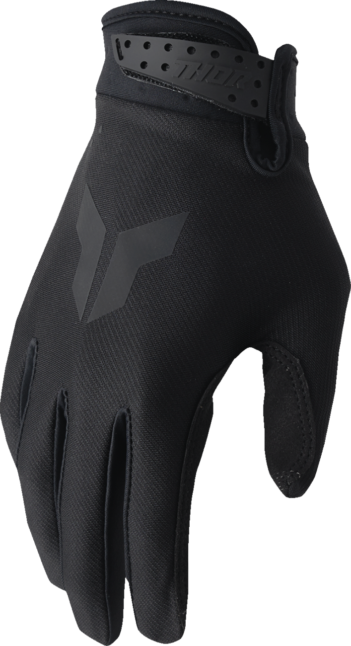 Thor 2026 Youth Launchmode Split Gloves Black