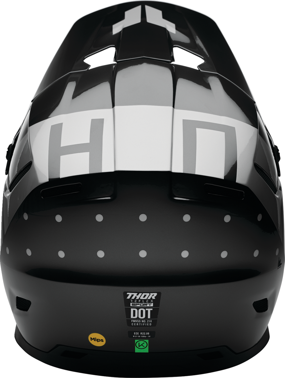 Thor Reflex Sport Helmet Rogue MIPS Charcoal/Silver