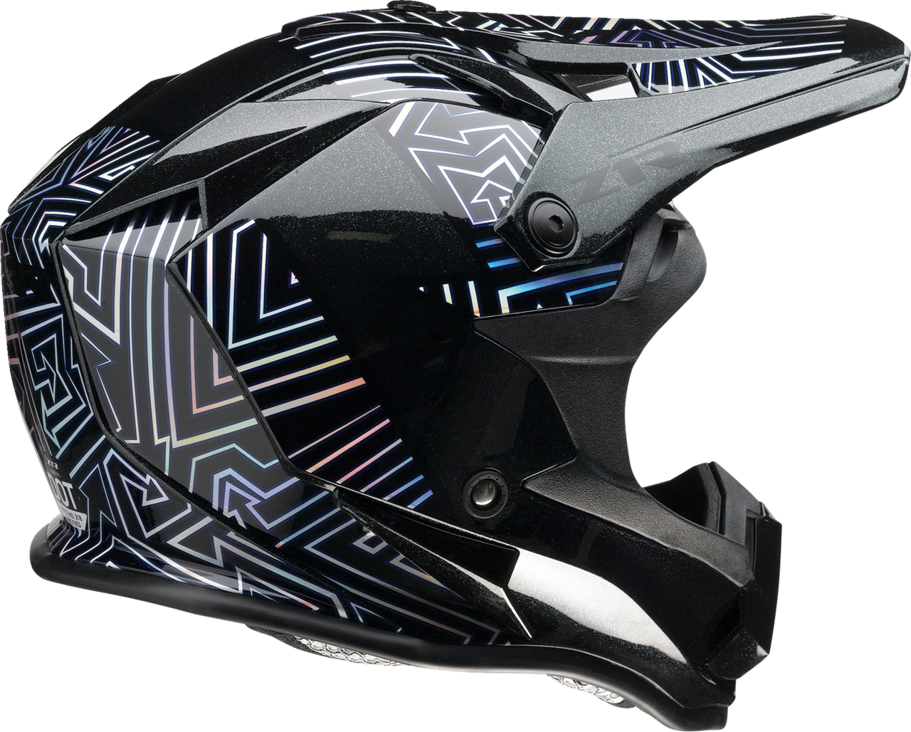Z1R Youth F.I. Lumen MIPS Offroad Helmet Iridescent