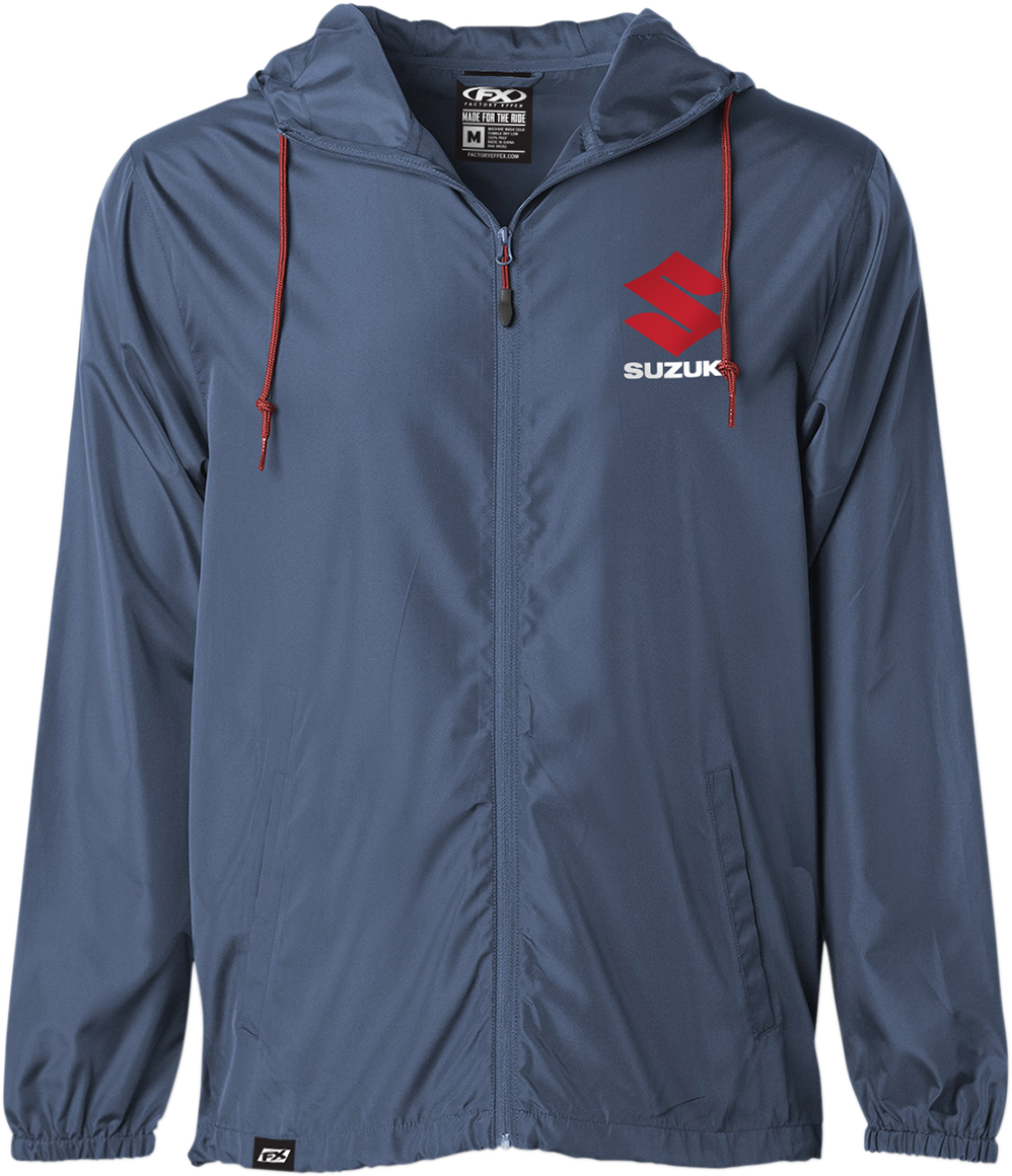 Factory Effex Suzuki Windbreaker Navy