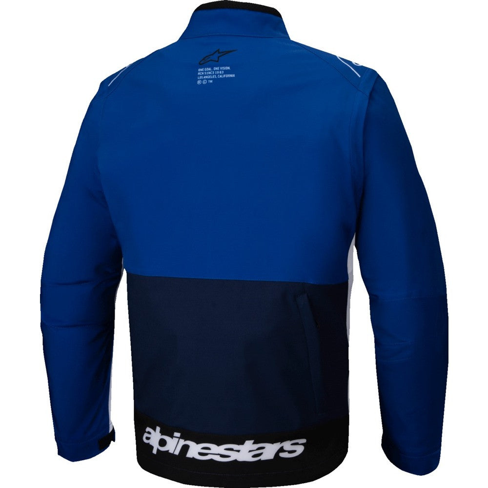 Alpinestars Lite-Dura Softshell Jacket Navy/Blue/White
