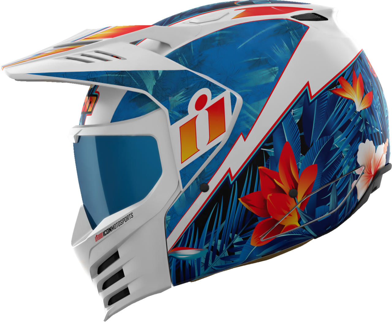 ICON Elsinore Helmet Kaonohi Blue