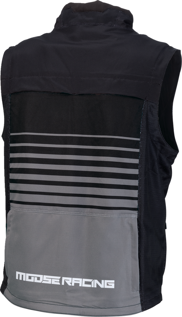 Moose Racing Moto Vest - Black/Gray