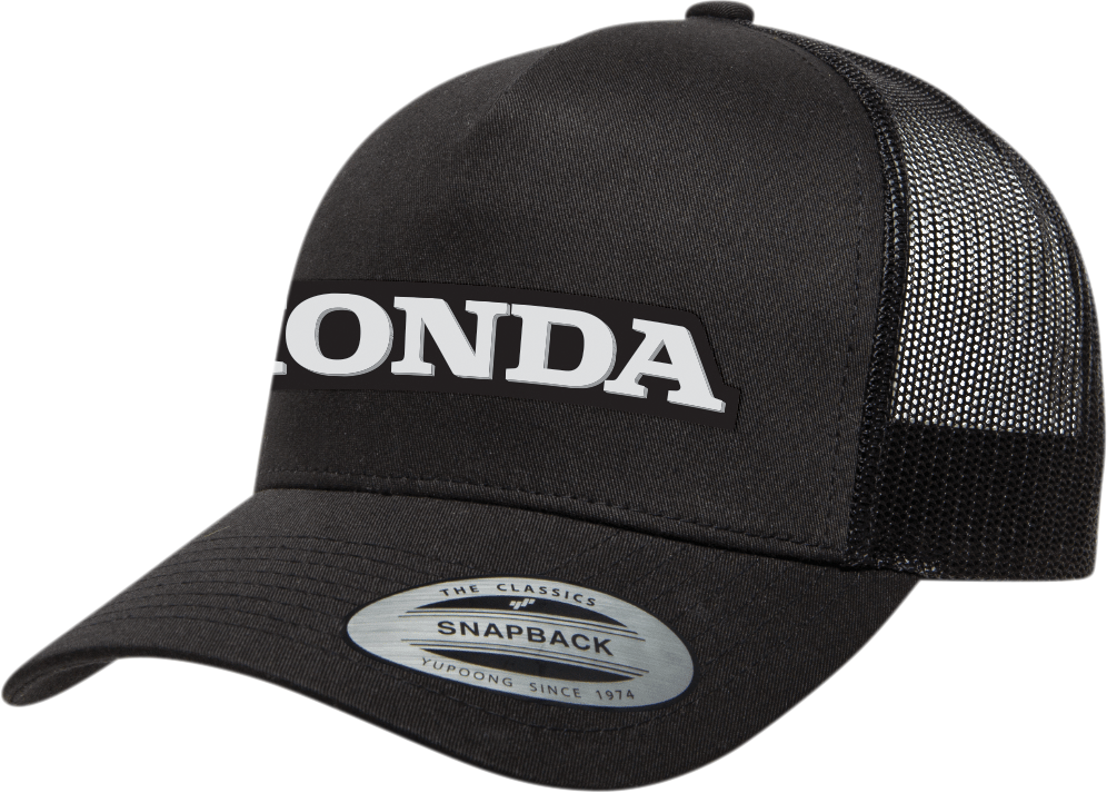 Factory Effex Honda Core Curved Bill Hat Black Mesh