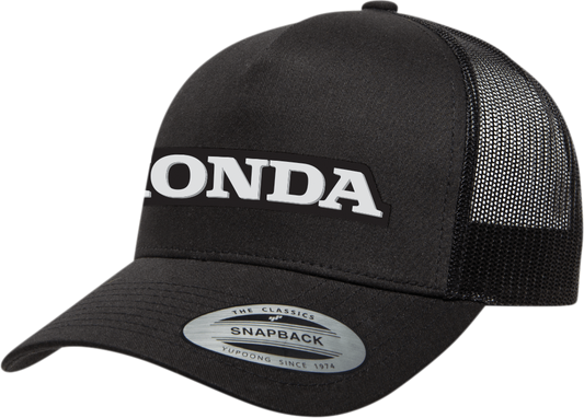Factory Effex Honda Core Curved Bill Hat Black Mesh