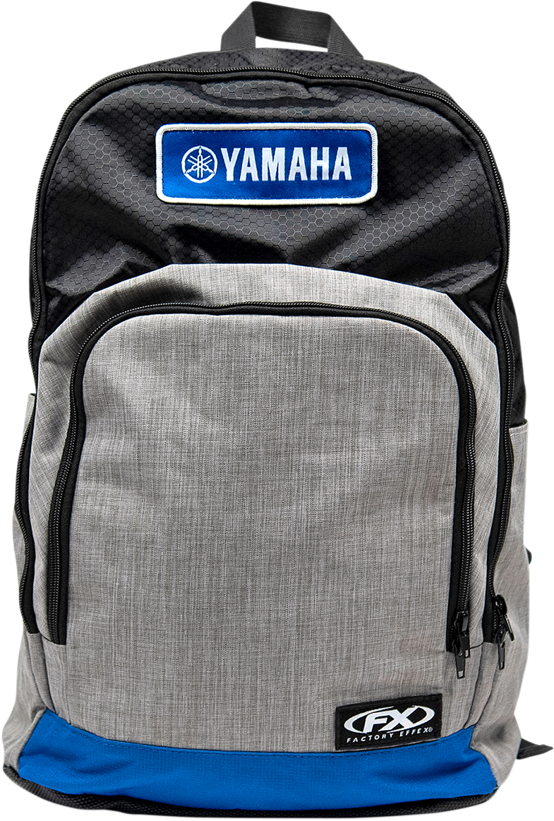 Factory Effex Yamaha Standard Backpack Black/Gray/Blue