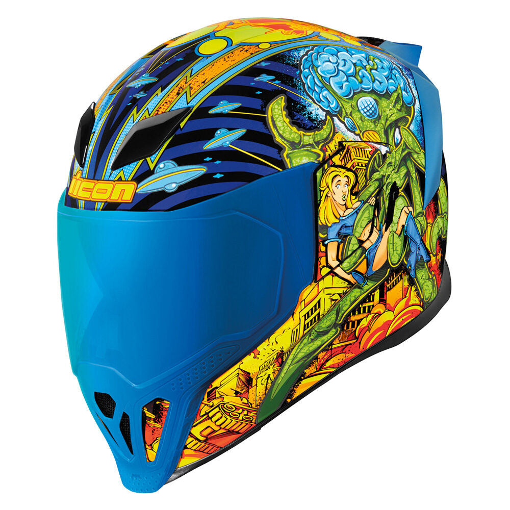 Icon Airflite Full Face Helmet Bugoid Blitz