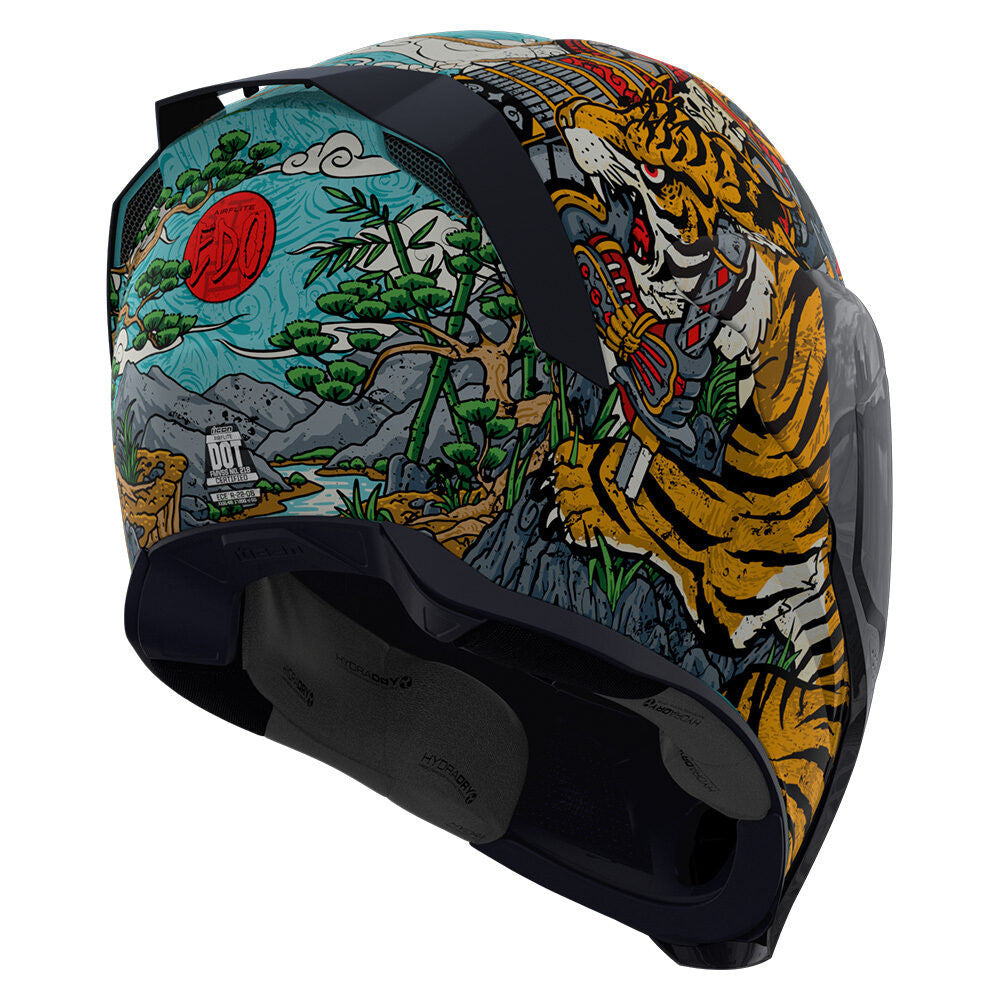 Icon Airflite MIPS Full Face Helmet EDO Blue
