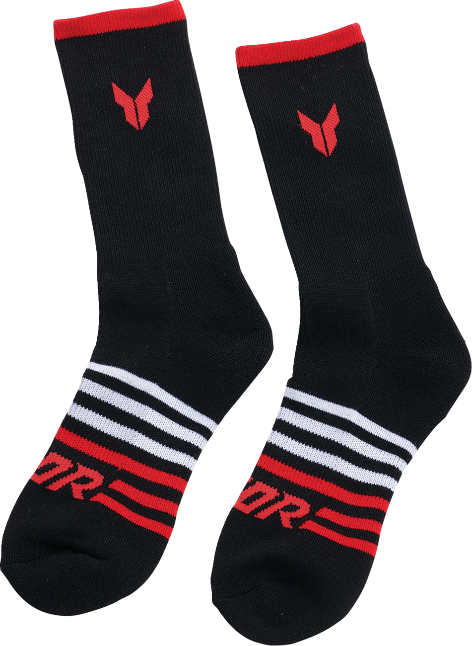 Thor Crew Socks Black