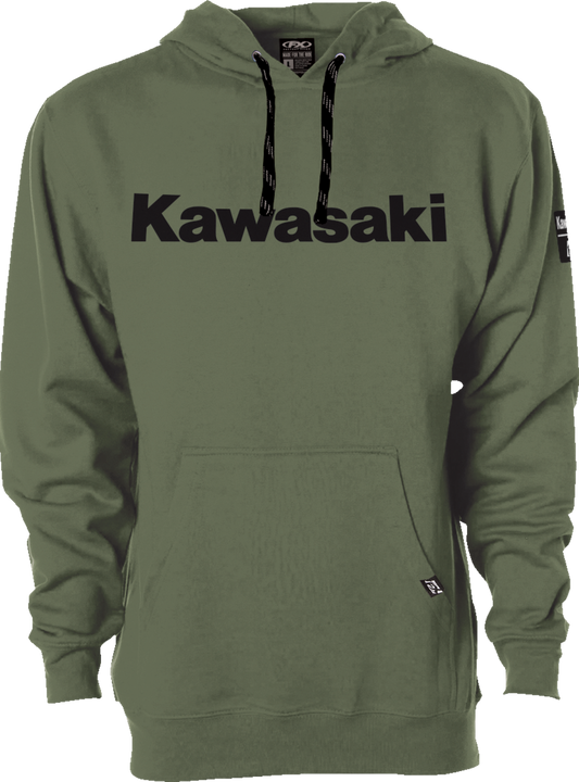Factory Effex Kawasaki Squad Pullover Army Green