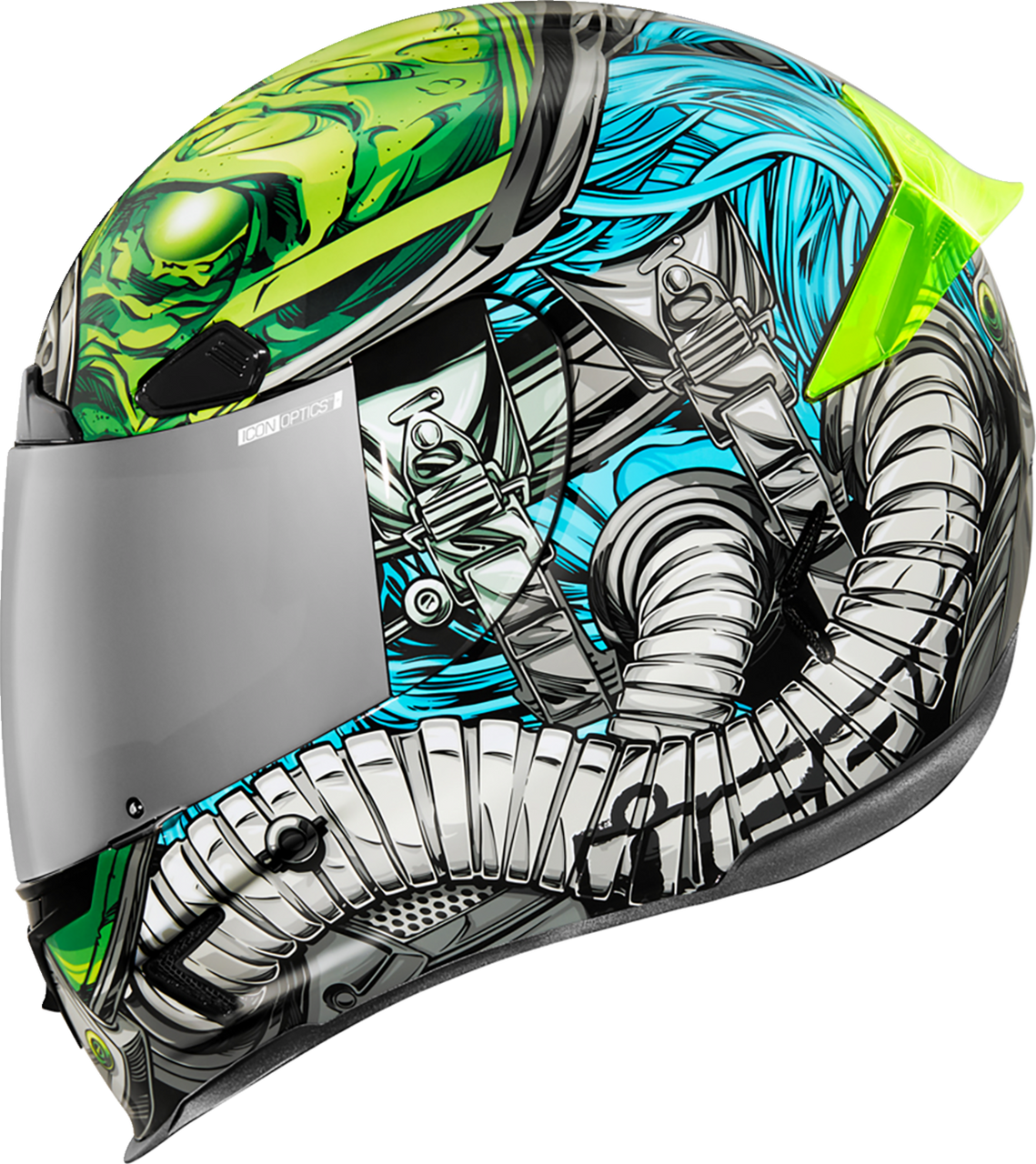 ICON Airframe Pro Helmet Outbreak Blue