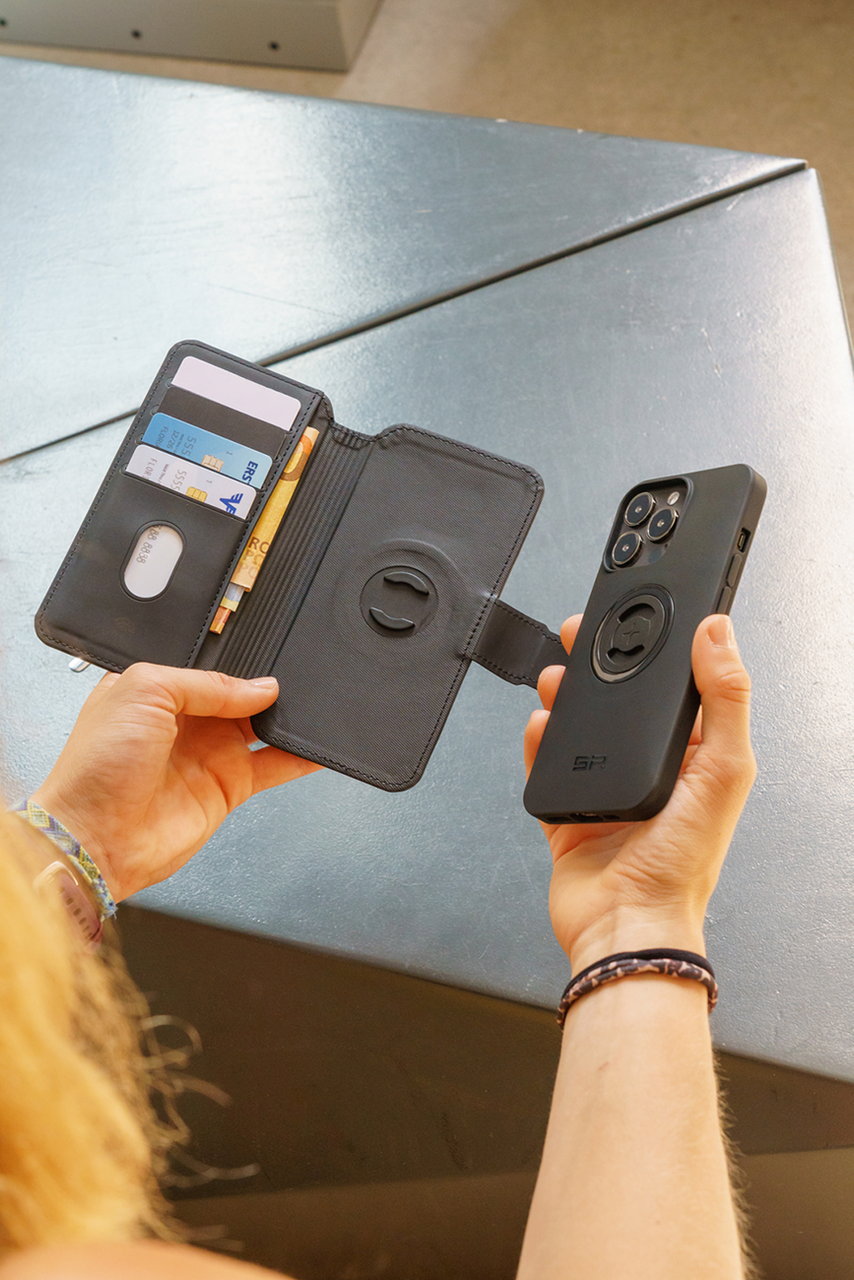 SP Connect Case SPC+ Magnetic Flip Cover Medium Black