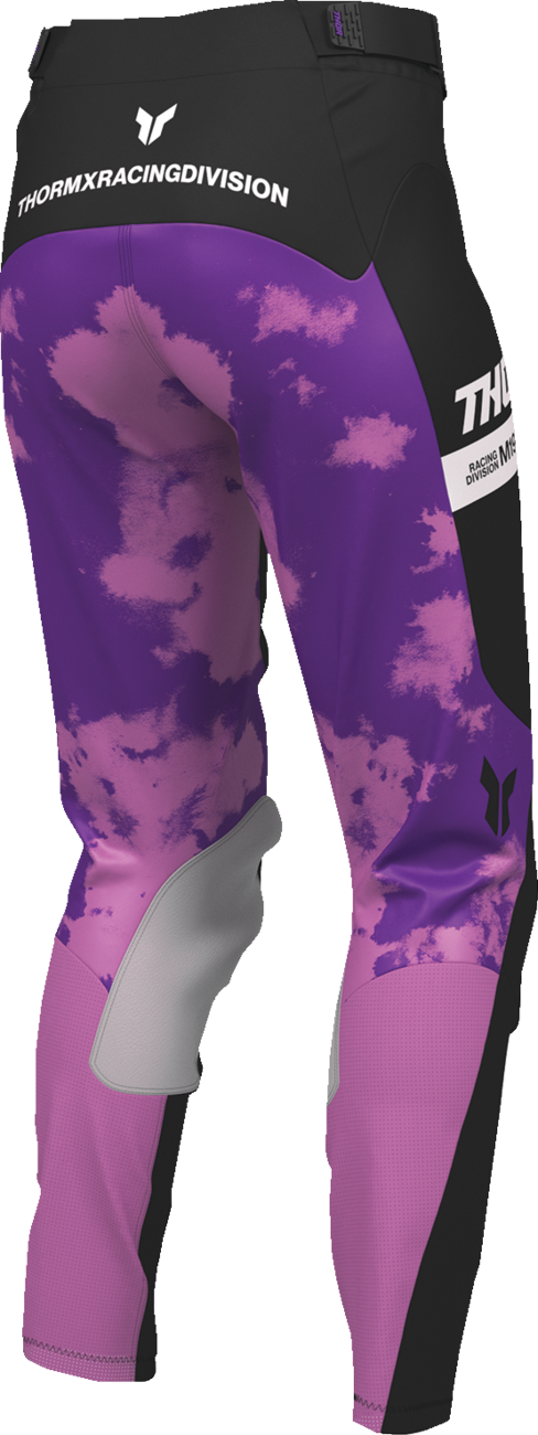 Thor 2026 Womens Launchmode Bleach Black/Orchid Jersey Pant Combo