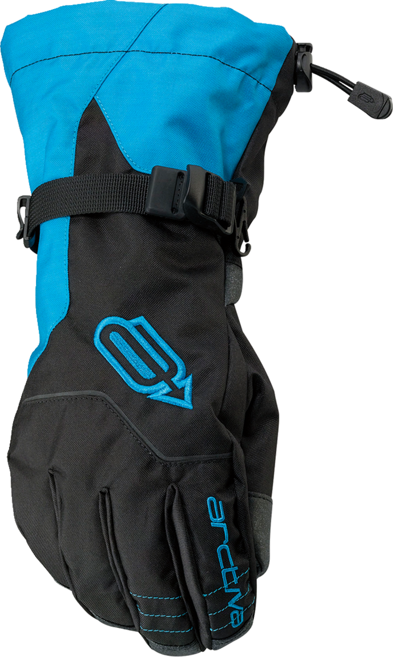 Arctiva Pivot Insulated Snow Gloves - Black/Blue