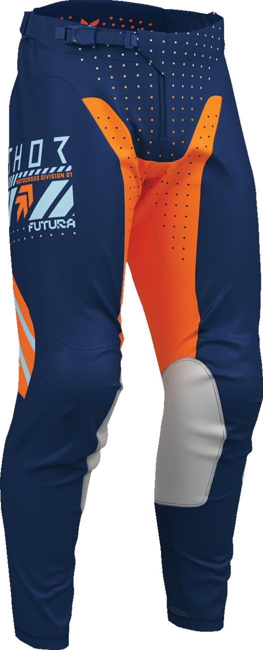 Thor 2026 Launchmode Futura Navy/Orange Jersey Pant Combo