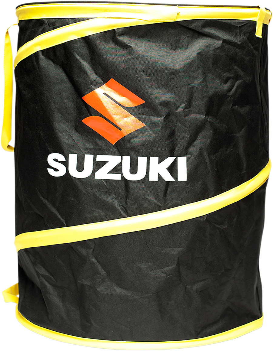 Factory Effex Trash Can Black/Yellow Suzuki