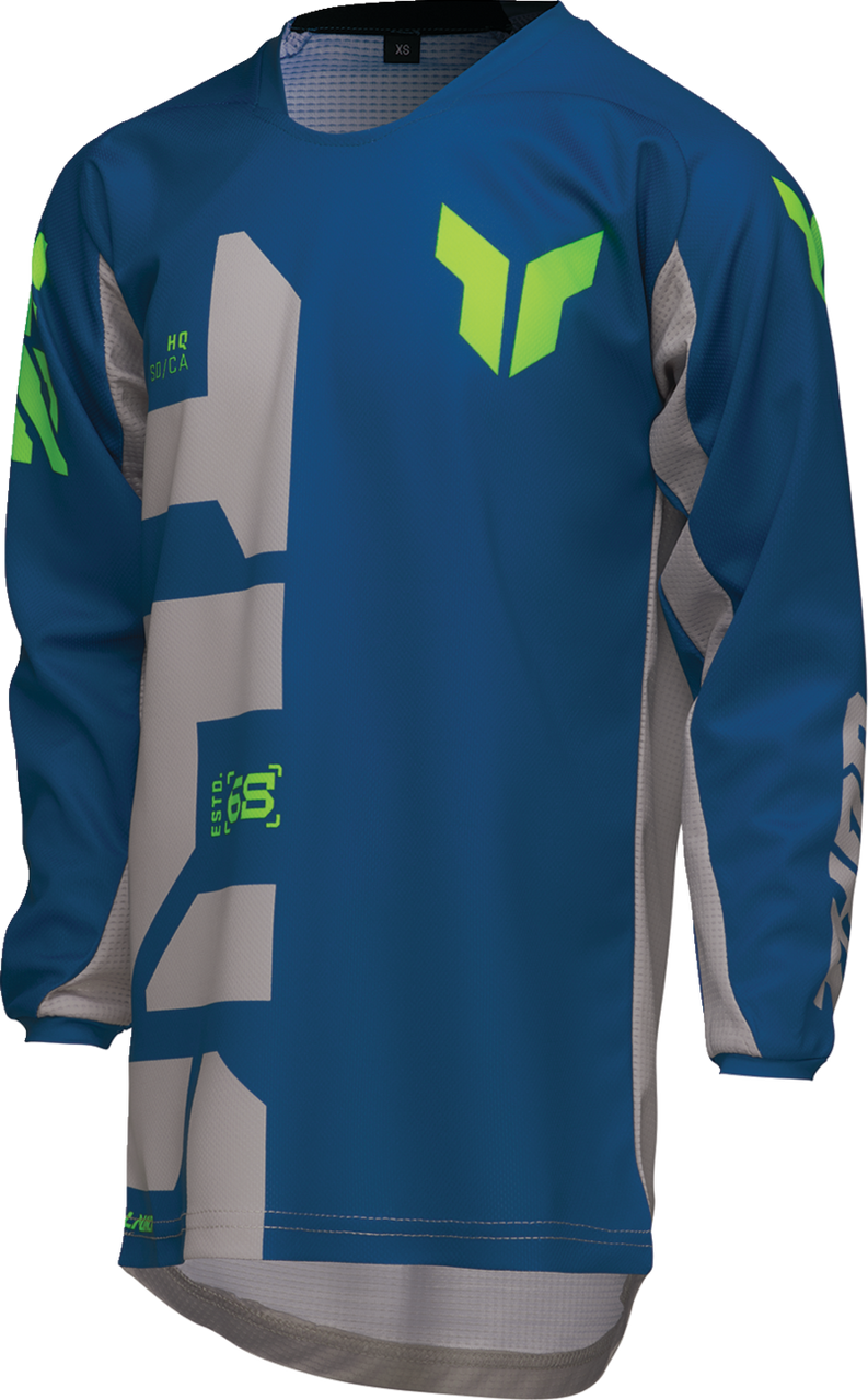 Thor 2025 Youth LAUNCHMODE Forge Jersey Blue