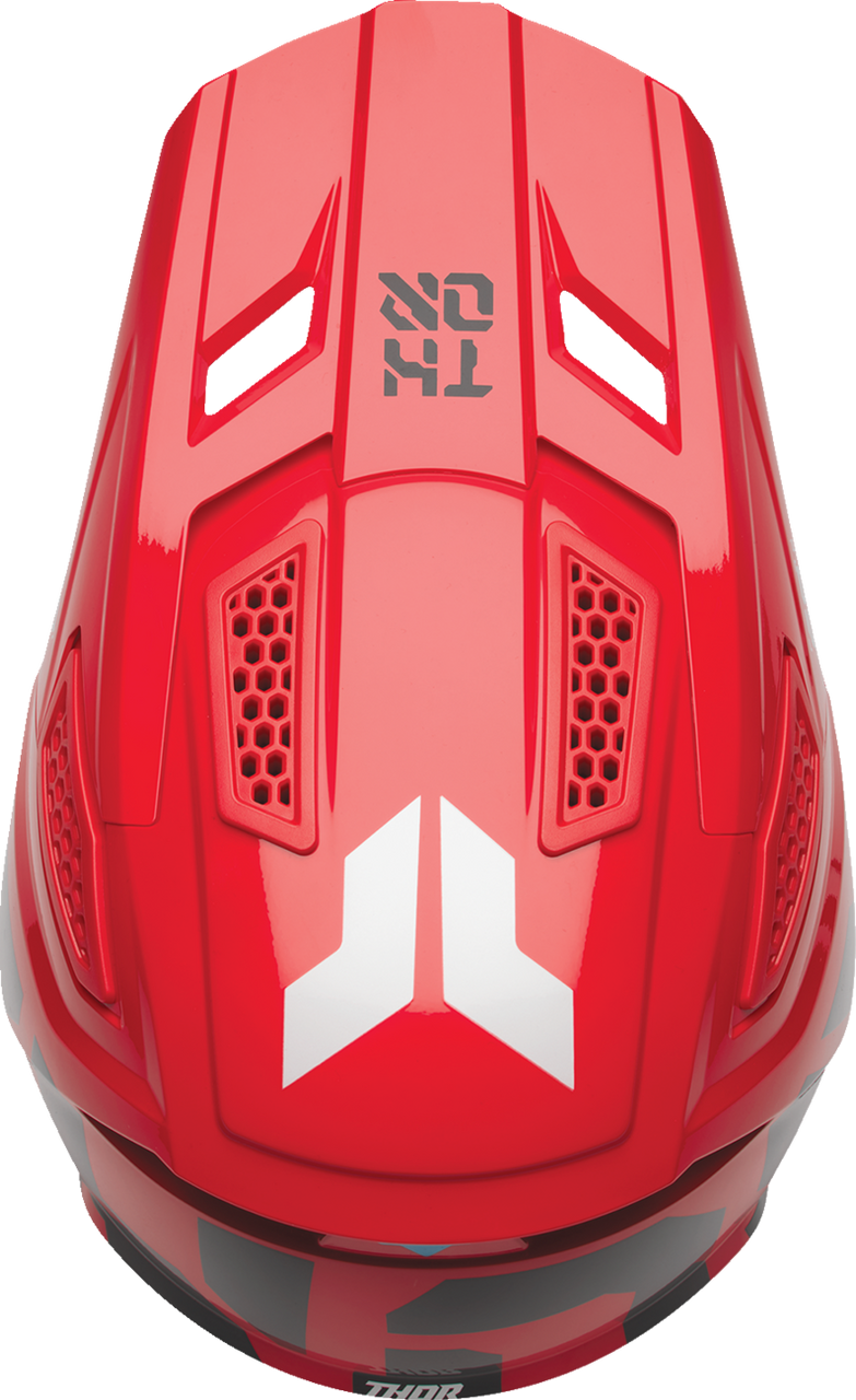Thor 2025 Fleet Helmet Forge Red
