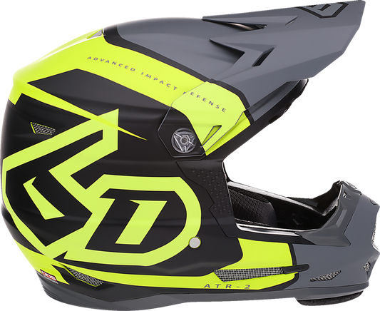 6D Helmets Youth ATR-2Y Offroad Helmet - Torque - Neon Yellow