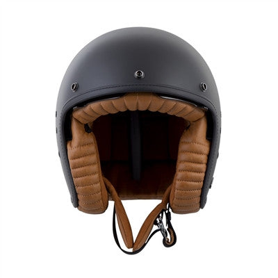 Scorpion 2017 Belfast Solid Open Face Helmet - Matte Black