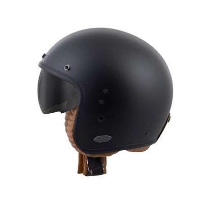 Scorpion 2017 Belfast Solid Open Face Helmet - Matte Black