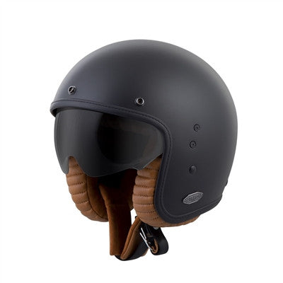 Scorpion 2017 Belfast Solid Open Face Helmet - Matte Black