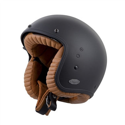 Scorpion 2017 Belfast Solid Open Face Helmet - Matte Black