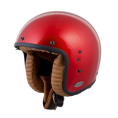 Scorpion 2017 Belfast Solid Open Face Helmet - Candy Red