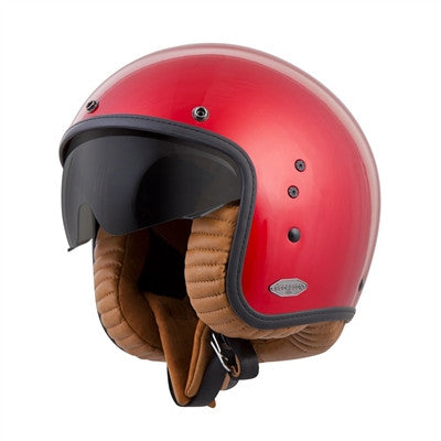Scorpion 2017 Belfast Solid Open Face Helmet - Candy Red
