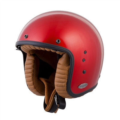 Scorpion 2017 Belfast Solid Open Face Helmet - Candy Red
